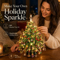 🎄 DIY Beaded Christmas Tree Kit – Create Your Own Sparkling Holiday Decoration