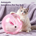 💥 LAST DAY 49% OFF - Electric Rolling Hamster Ball Toy for Cats Interactive Indoor Pet Exercise Toy
