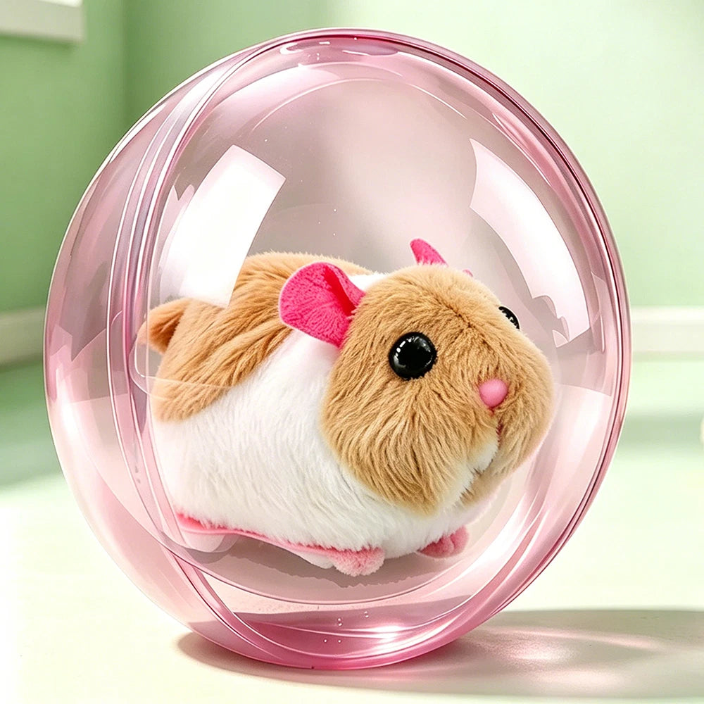 💥 LAST DAY 49% OFF - Electric Rolling Hamster Ball Toy for Cats Interactive Indoor Pet Exercise Toy