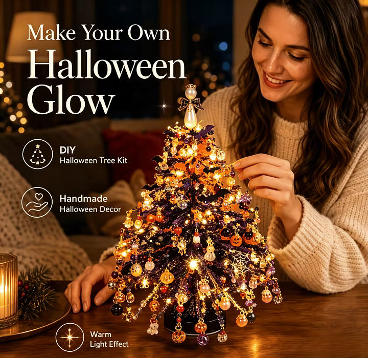 🎄 DIY Beaded Christmas Tree Kit – Create Your Own Sparkling Holiday Decoration