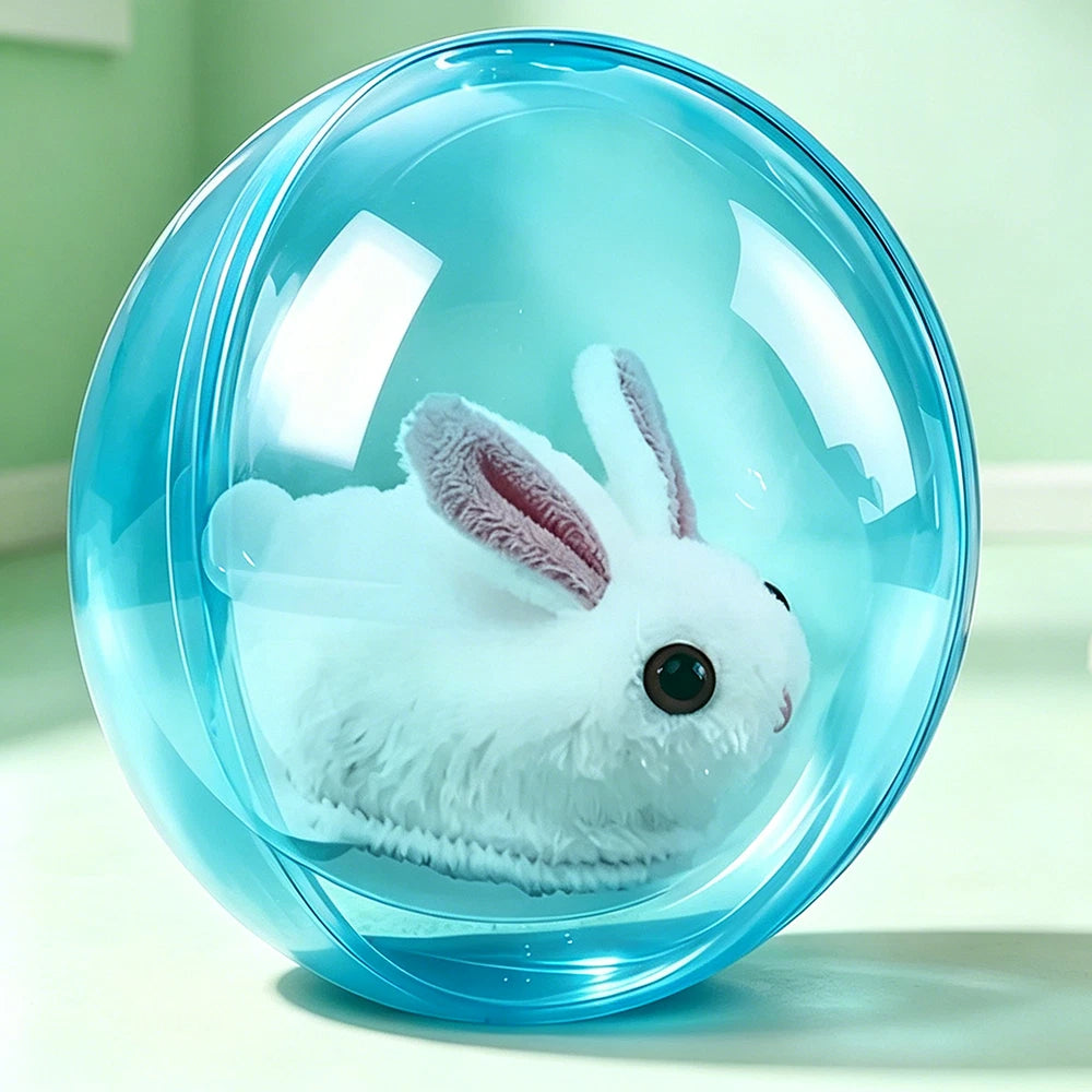💥 LAST DAY 49% OFF - Electric Rolling Hamster Ball Toy for Cats Interactive Indoor Pet Exercise Toy