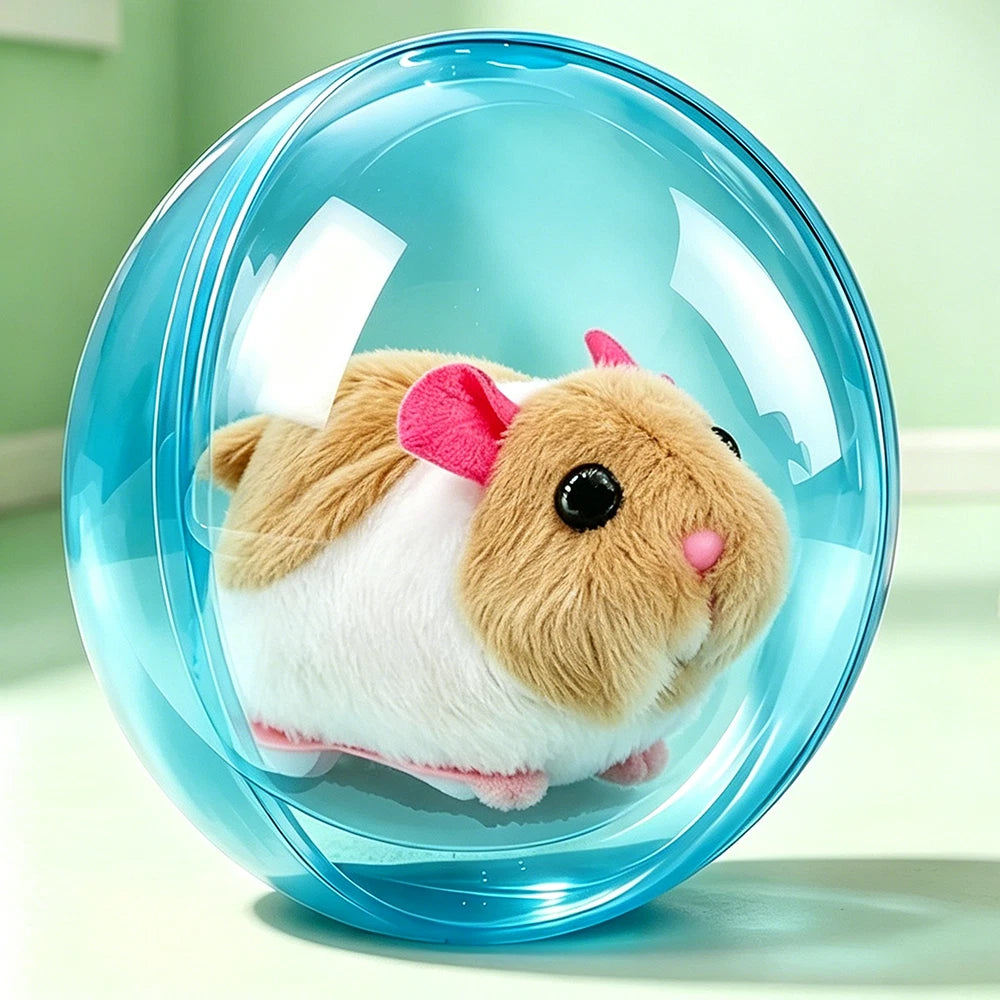 💥 LAST DAY 49% OFF - Electric Rolling Hamster Ball Toy for Cats Interactive Indoor Pet Exercise Toy