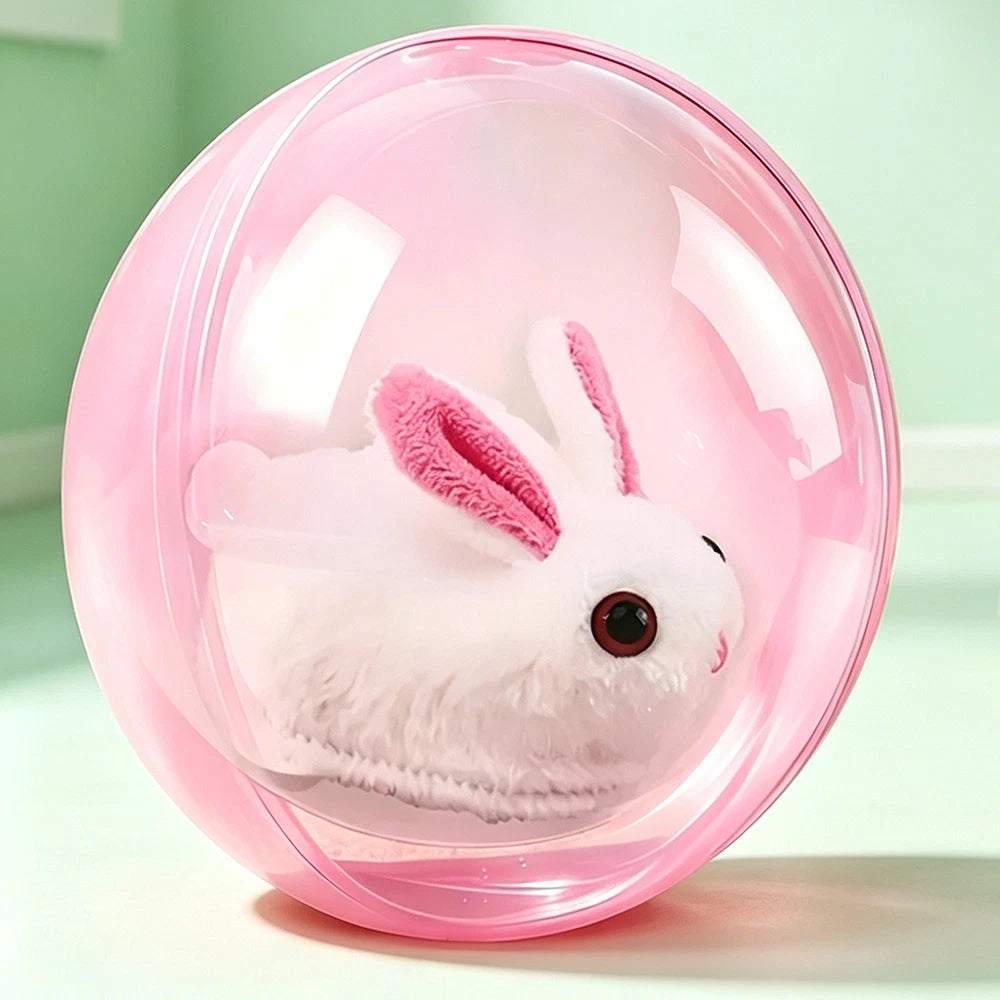 💥 LAST DAY 49% OFF - Electric Rolling Hamster Ball Toy for Cats Interactive Indoor Pet Exercise Toy